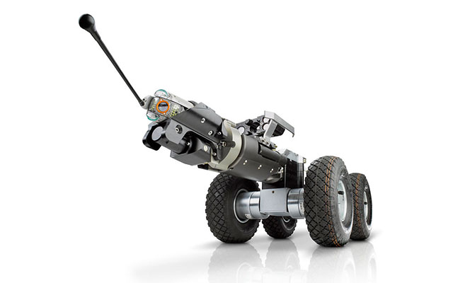 Roboter-Drohne für enge Rohre