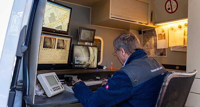 Unser zertifiziertes Kanalreinigungsteam mit modernem Equipment in Kirchlengern