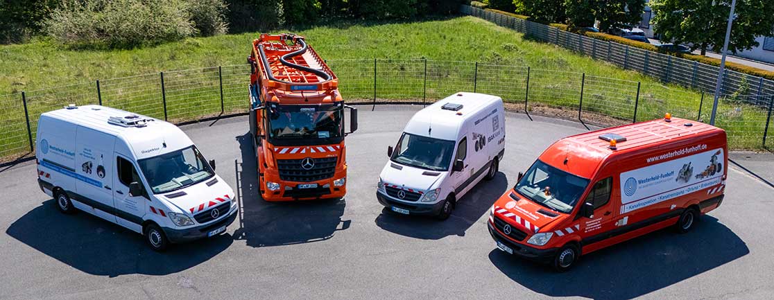 Zertifiziertes Kanalreinigungsteam von Westerhold-Funhoff in Kirchlengern, NRW